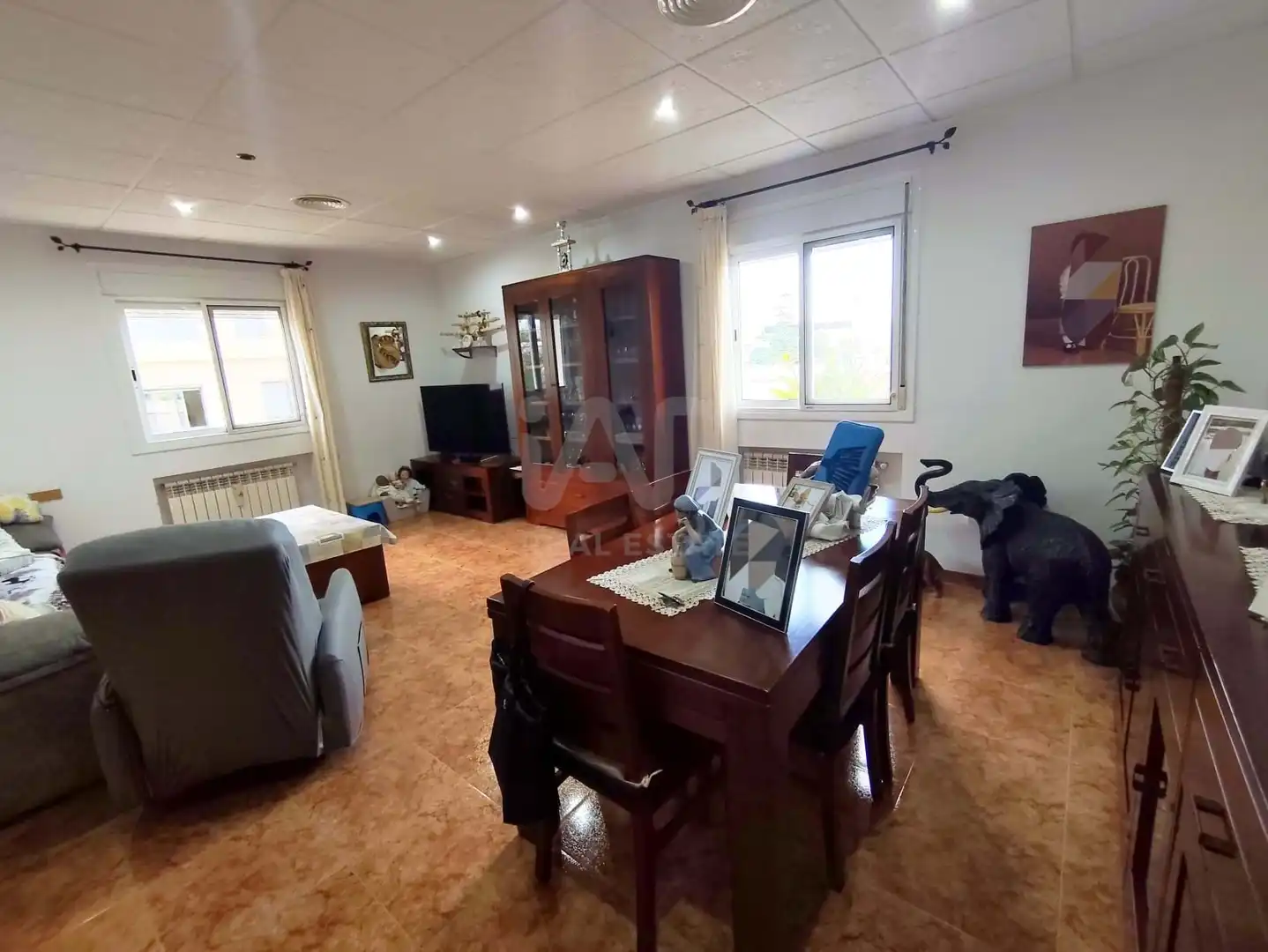 Sala de estar de Casa o chalet en venta en San Rafael del Río con Aire acondicionado, Calefacción y Terraza