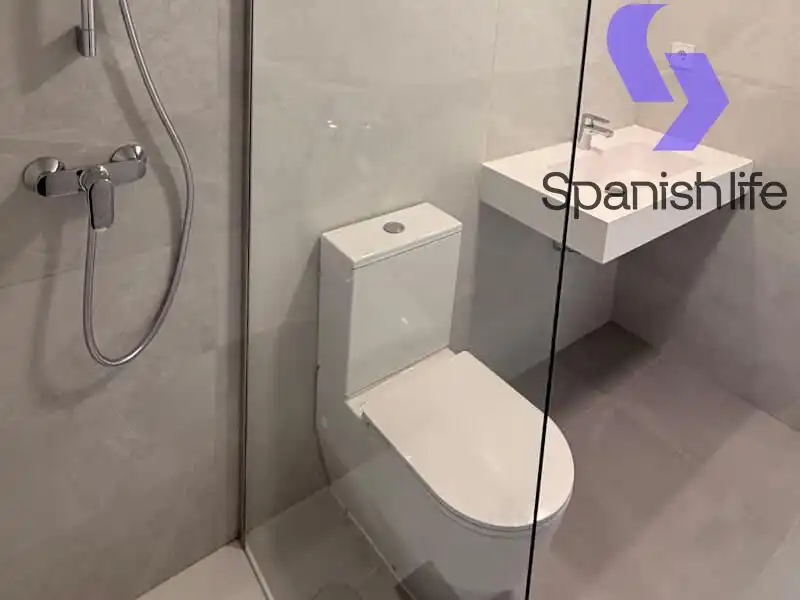 Baño de Apartamento en venta en Finestrat con Trastero y Piscina