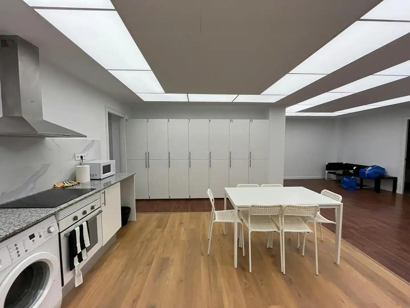 Küche von Wohnung zur untervermieten in Barcelona mit Heizung und Waschmaschine