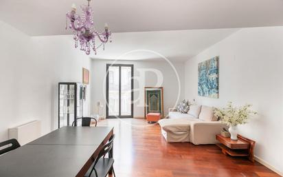 Living room of Flat for sale in  Barcelona Capital  with Air Conditioner and Terrace