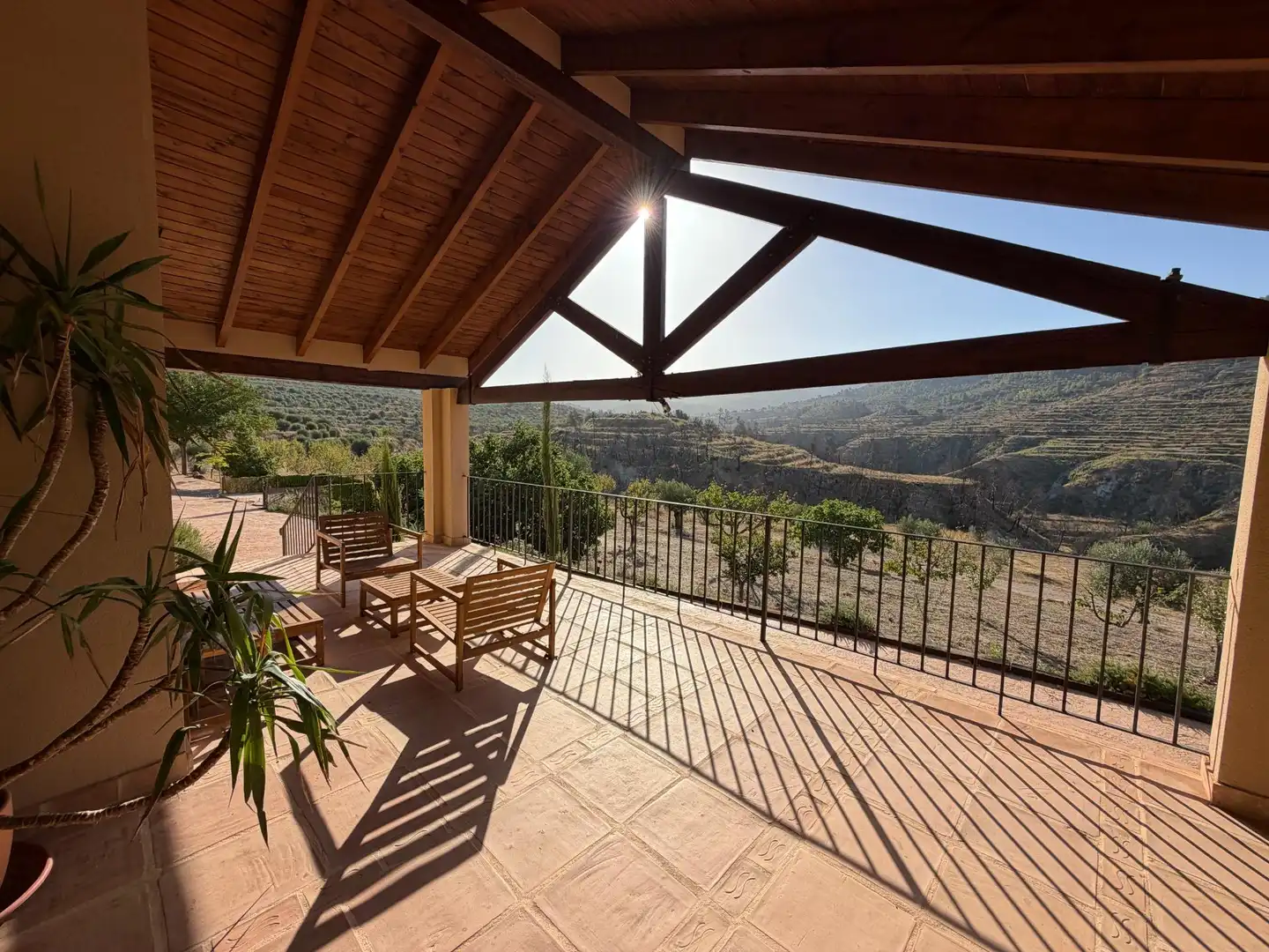 Terraza de Casa o chalet en venta en Penàguila con Calefacción, Jardín privado y Terraza
