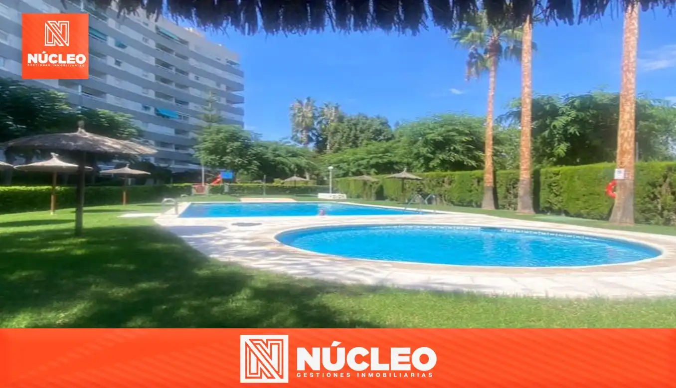Piscina de Piso en venta en El Campello con Aire acondicionado, Jardín privado y Terraza