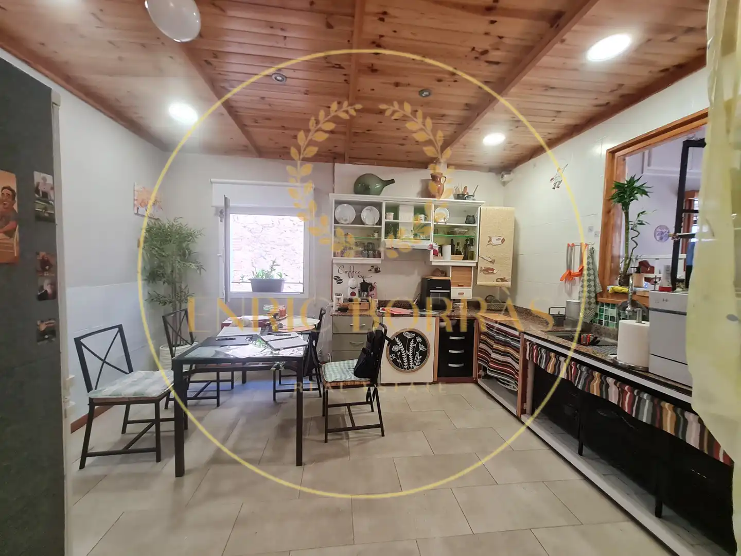 Kitchen of Flat for sale in Gironella  with Air Conditioner, Heating and Storage room