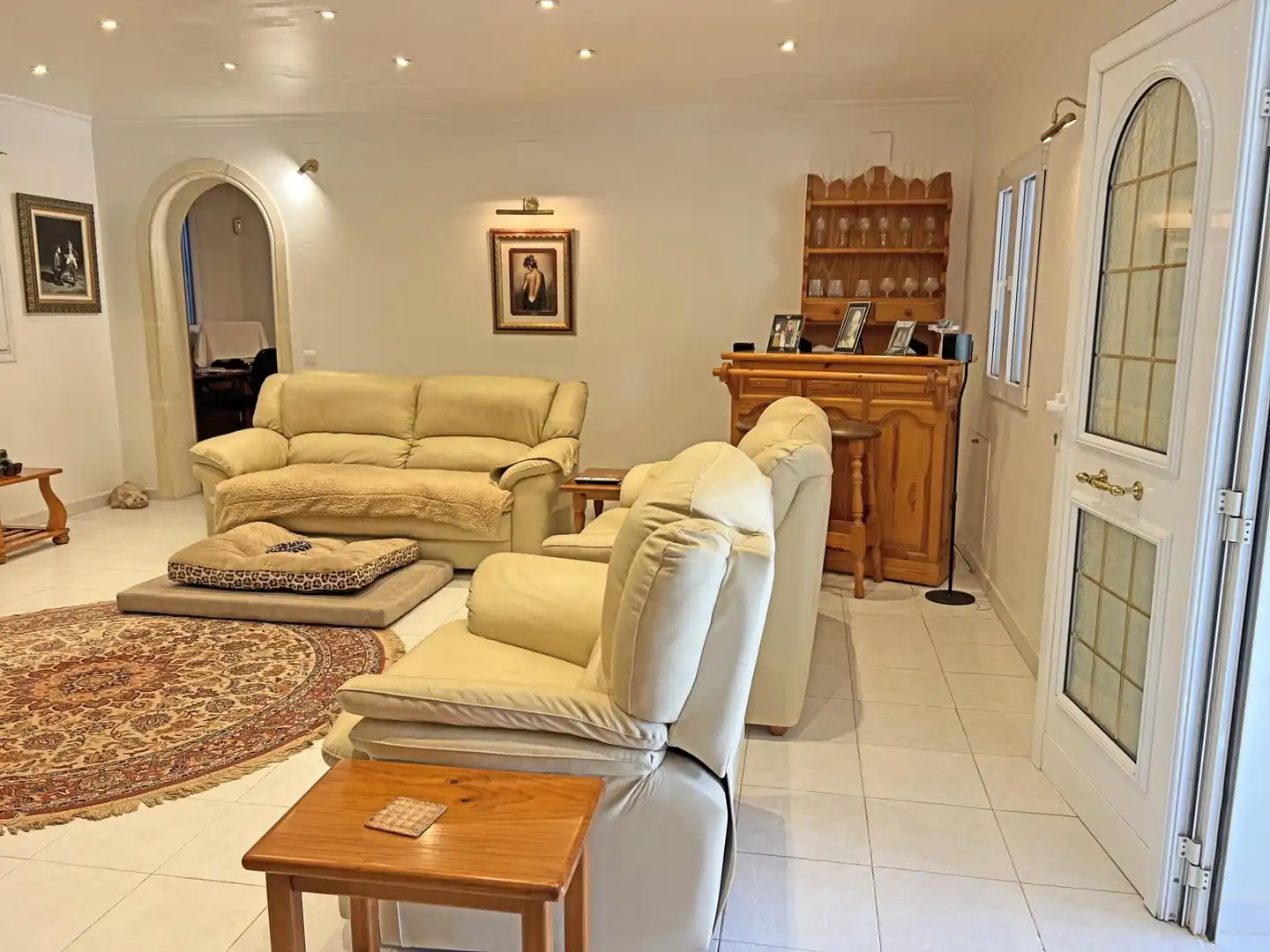 Living room of Houses for sale in Jávea / Xàbia  with Air Conditioner, Heating and Private garden