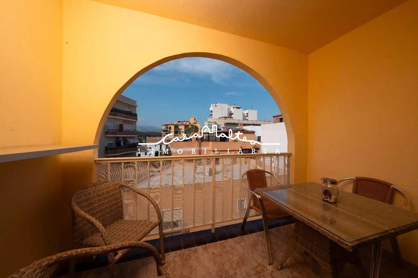 Balcony of Attic for sale in Polop  with Air Conditioner, Terrace and Furnished