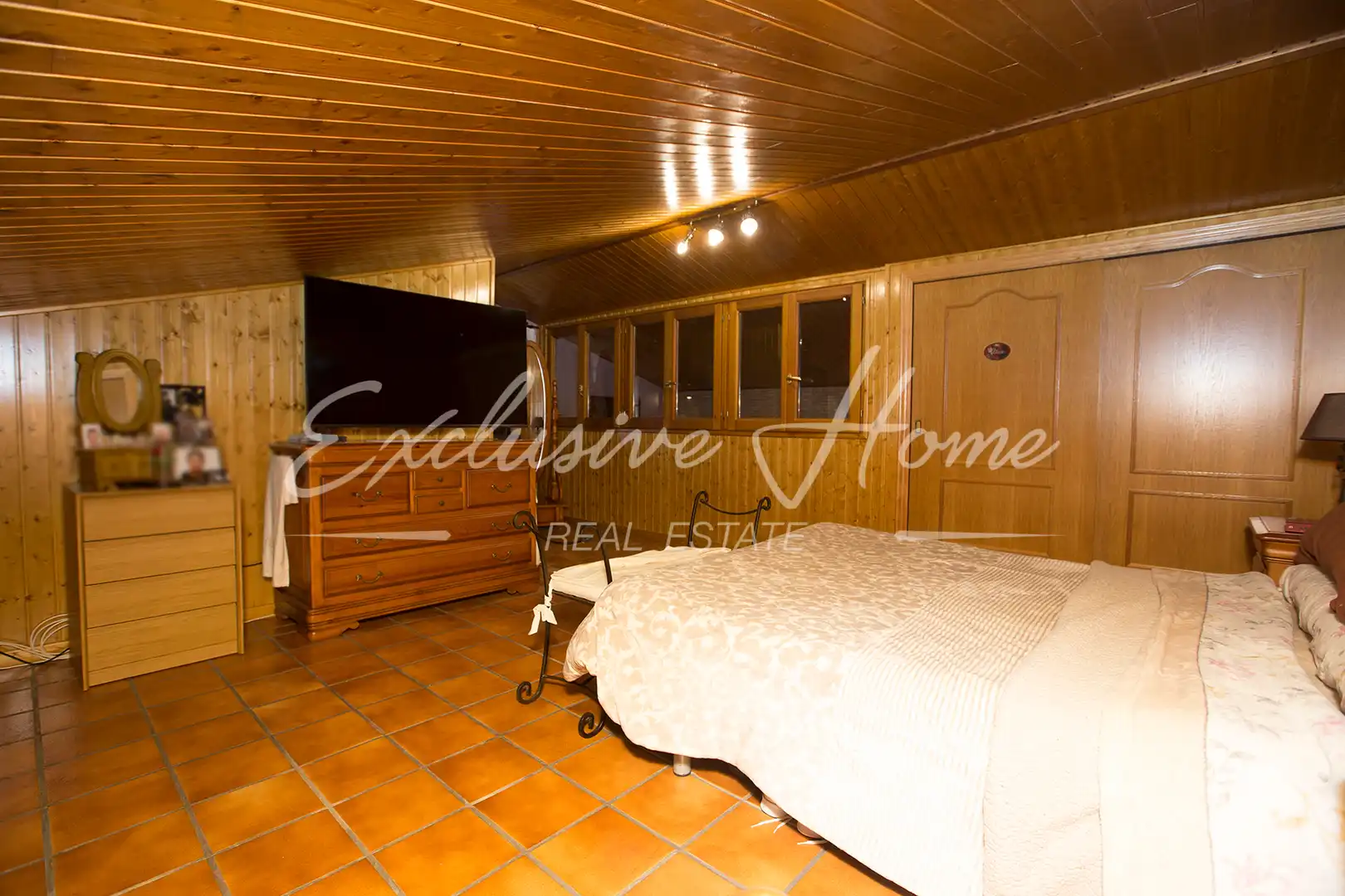 Schlafzimmer von Haus oder Chalet zum Verkauf in Peñíscola / Peníscola mit Klimaanlage, Heizung und Privatgarten