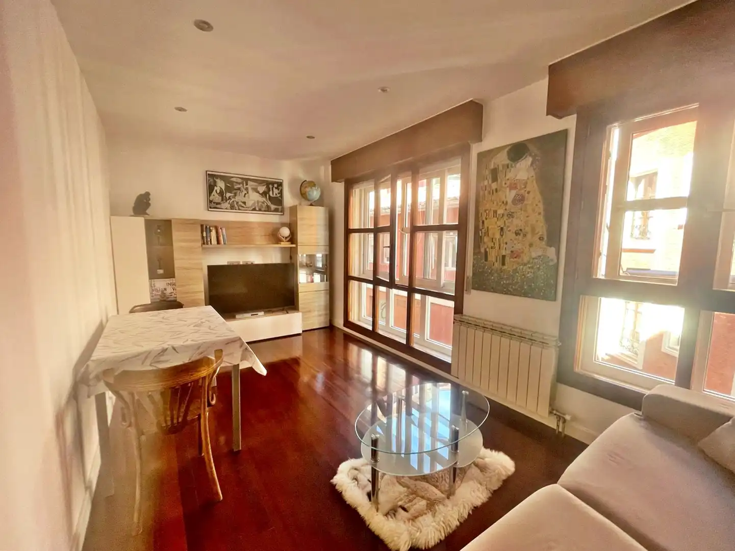 Sala de estar de Piso de alquiler en Santander con Calefacción