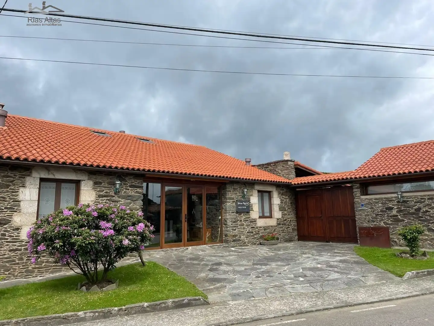 Vista exterior de Casa o chalet en venta en Ordes con Jardín privado y Trastero