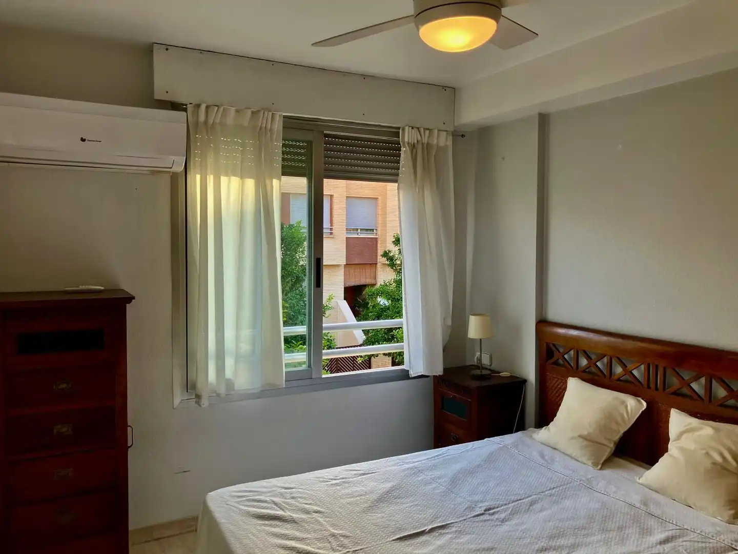 Bedroom of Duplexes for rent in Murcia  with Air Conditioner, Private garden and Terrace