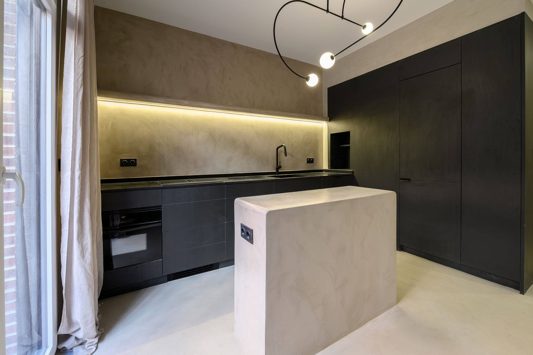 Cuina de Apartament en venda en  Madrid Capital amb Aire condicionat, Calefacció i Terrassa