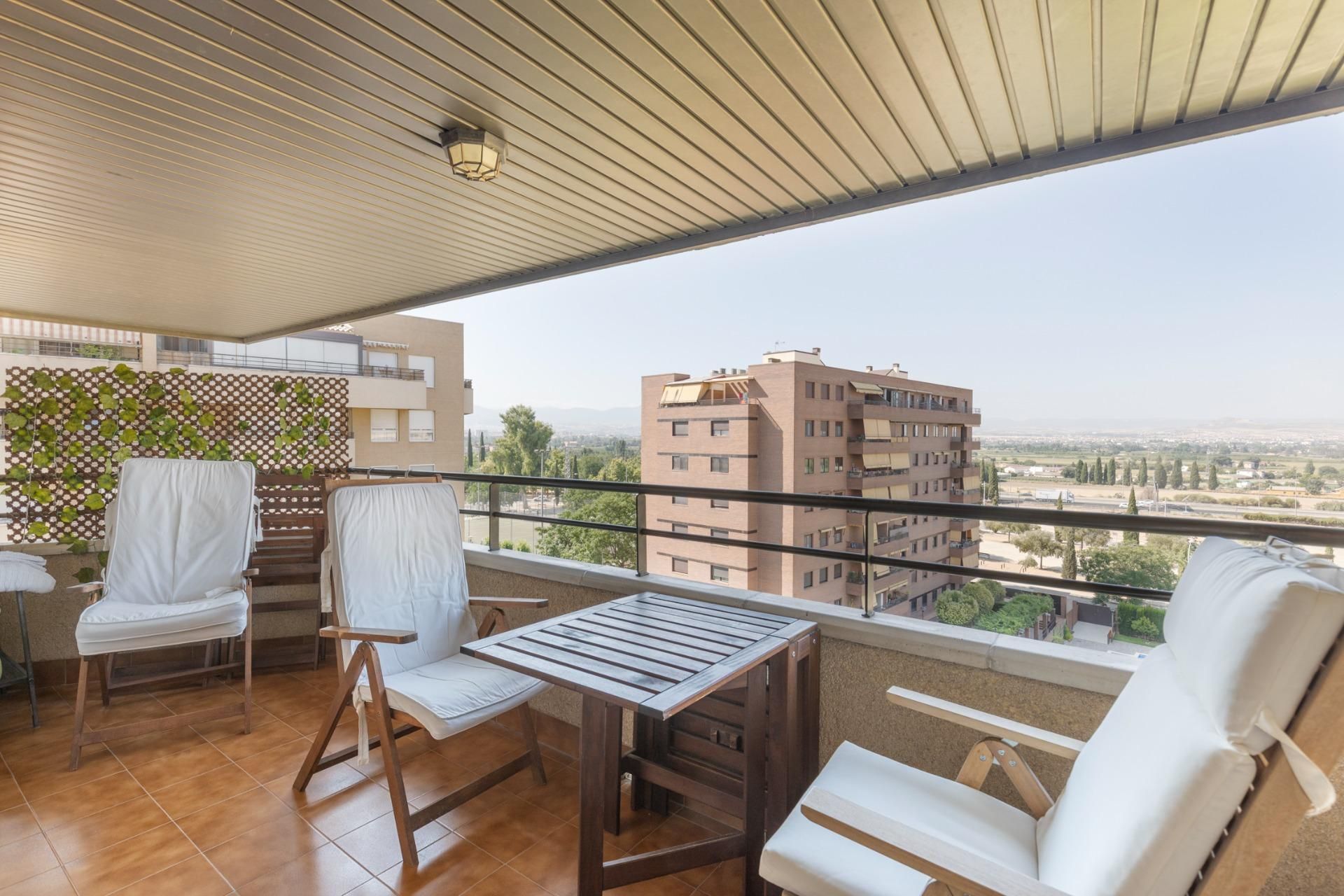 Terrace of Flat for sale in  Granada Capital  with Air Conditioner, Heating and Terrace