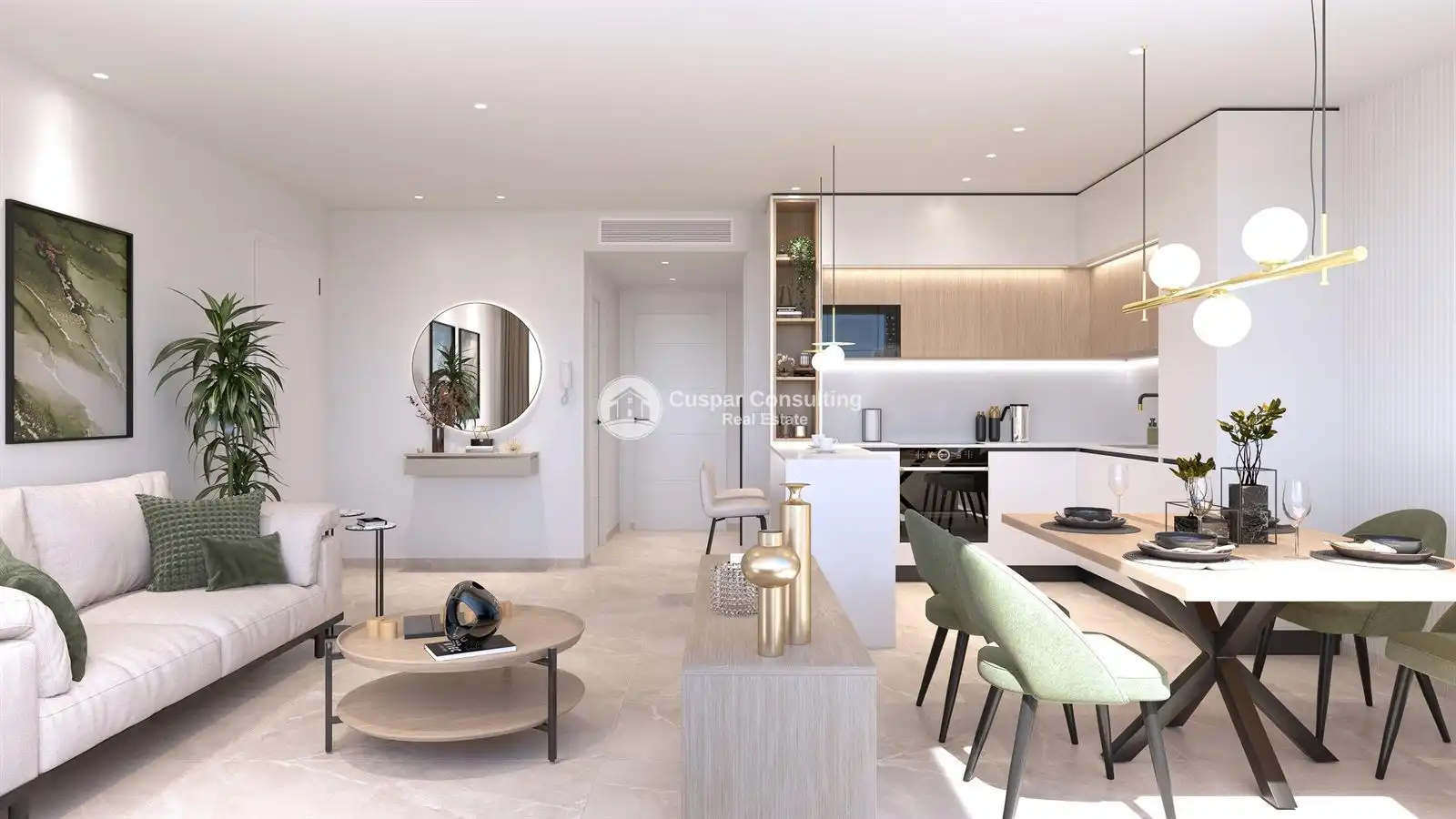 Sala de estar de Ático en venta en Torrevieja con Aire acondicionado, Calefacción y Terraza