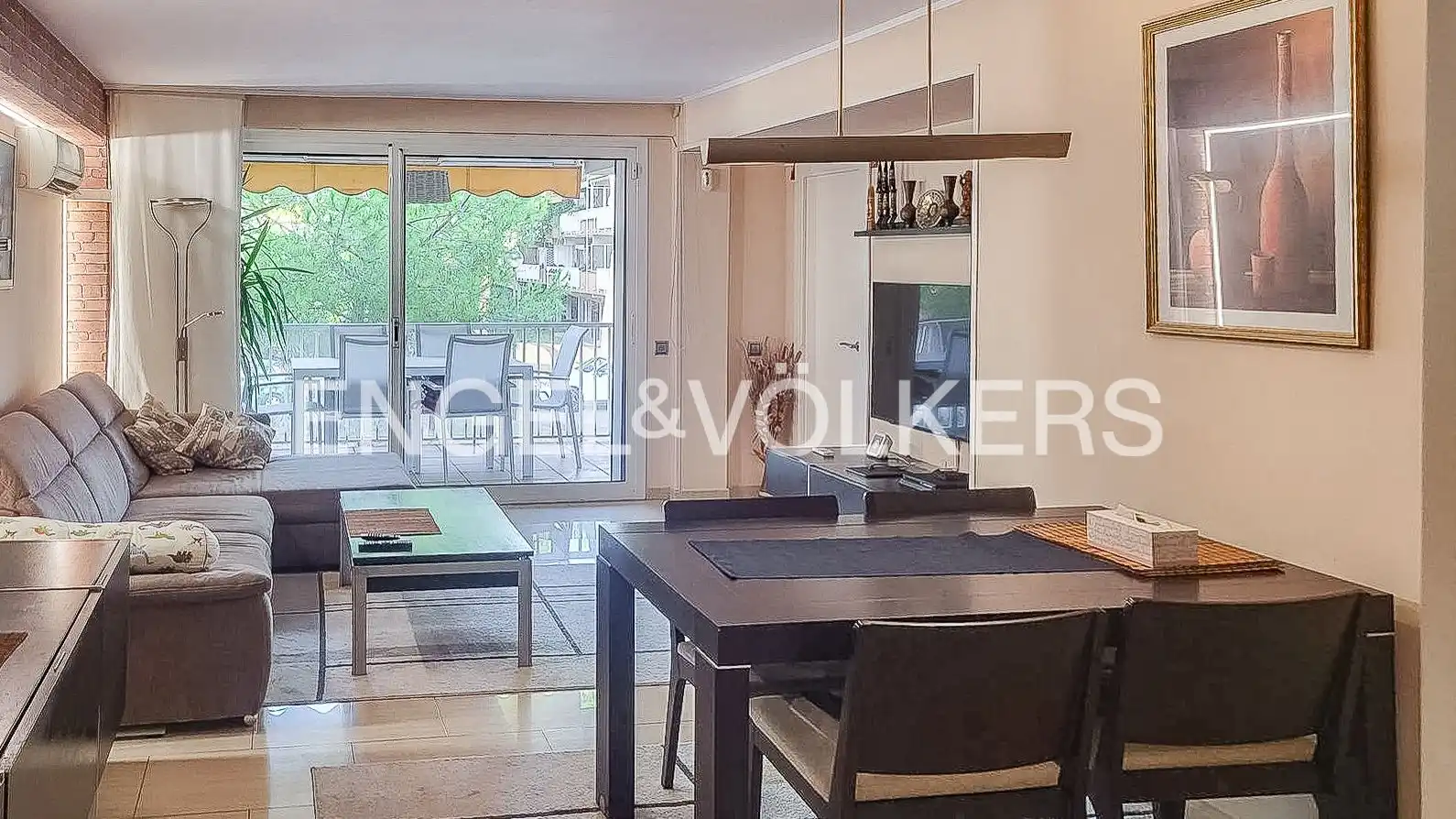 Dining room of Flat for rent in Gavà  with Air Conditioner, Heating and Swimming Pool