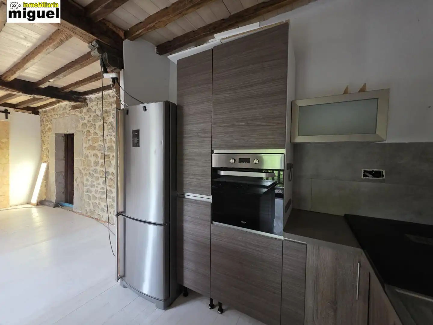 Küche von Haus oder Chalet zum Verkauf in Val de San Vicente  mit Privatgarten und Balkon