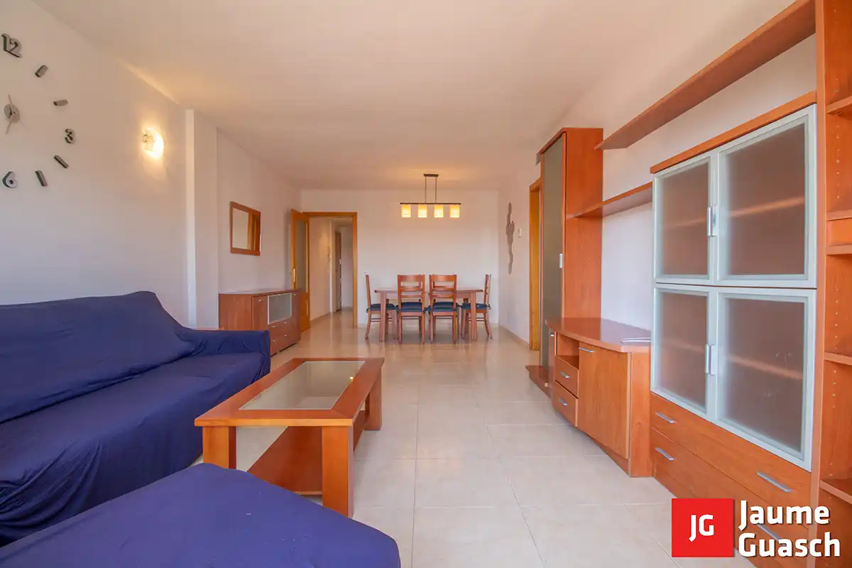 Wohnzimmer von Wohnung zum Verkauf in Torredembarra mit Klimaanlage, Heizung und Balkon