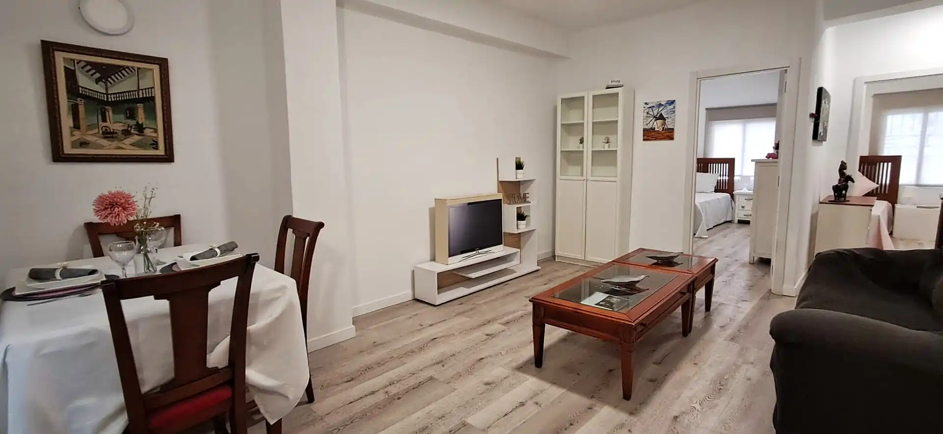 Sala de estar de Planta baja en venta en Cartagena con Parquet y Amueblado