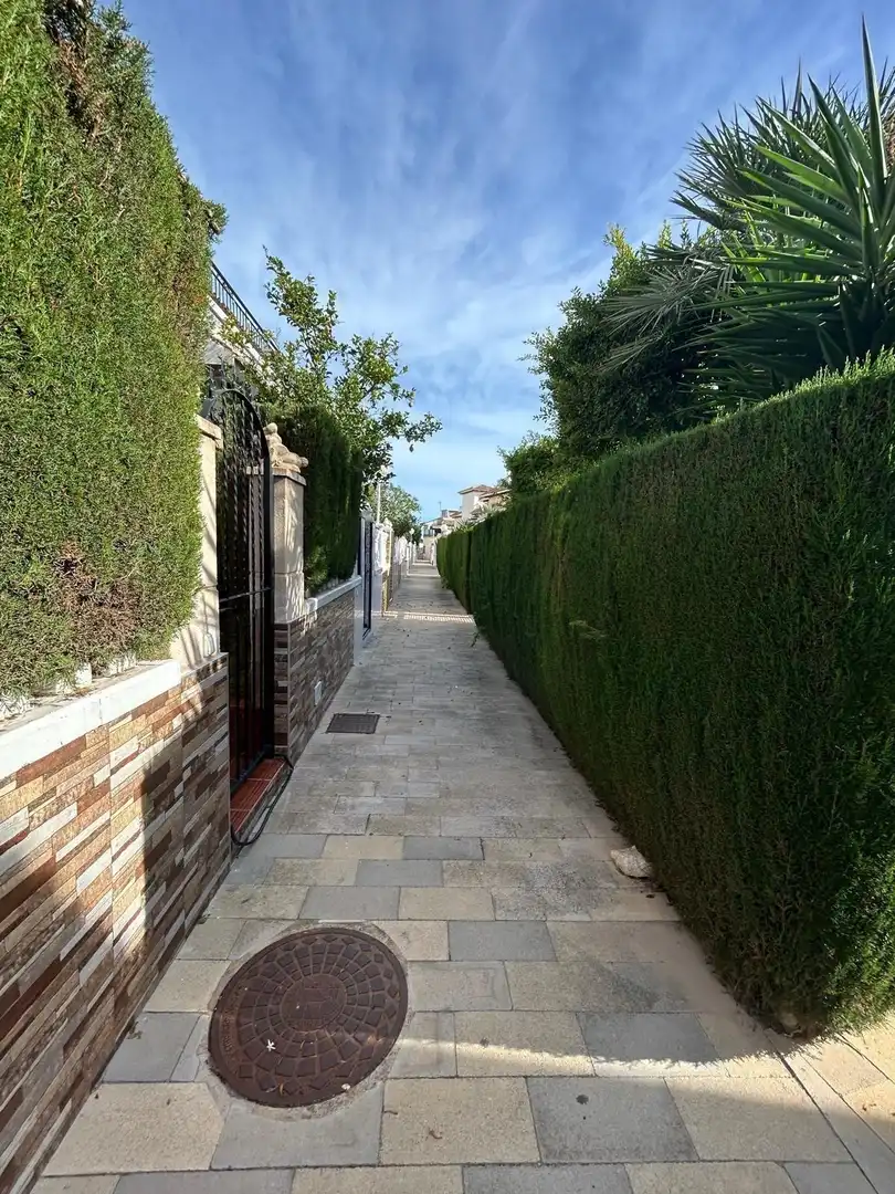 Vista exterior de Dúplex en venda en Torrevieja amb Aire condicionat, Terrassa i Piscina comunitària