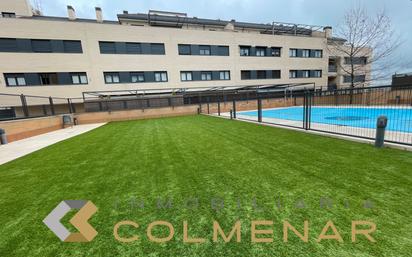 Swimming pool of Flat to rent in Colmenar Viejo  with Heating, Parquet flooring and Terrace