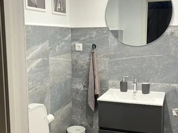 Bany de Casa o xalet en venda en Cuarte de Huerva amb Aire condicionat, Terrassa i Piscina