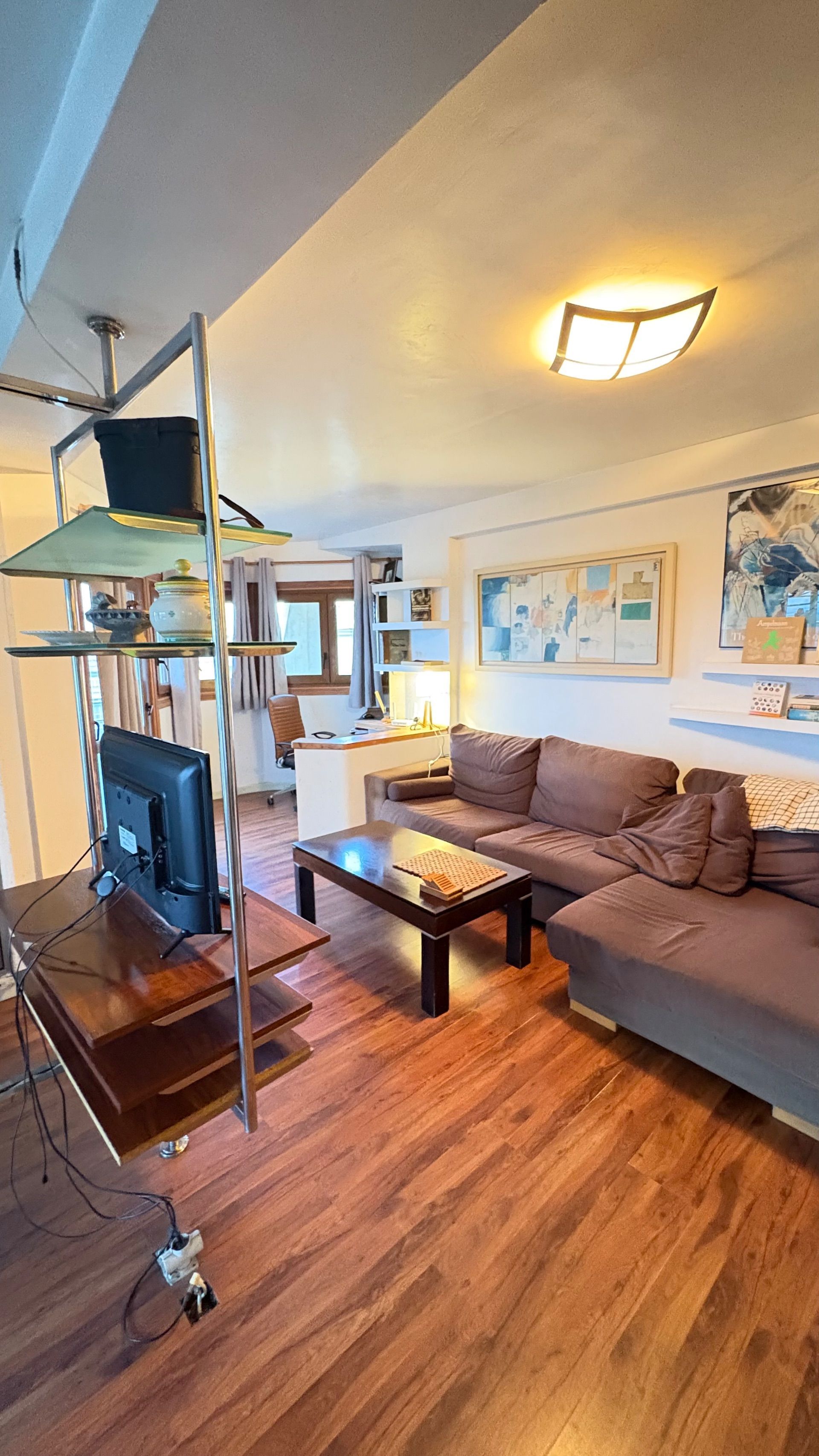 Sala d'estar de Pis en venda en Torrevieja amb Aire condicionat, Terrassa i Piscina comunitària