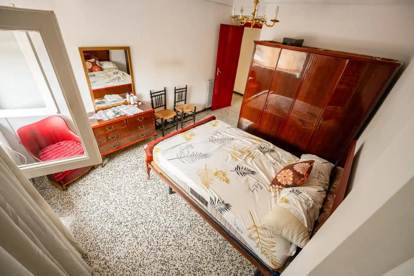 Bedroom of Flat for sale in Zaragoza  with Heating, Terrace and Balcony