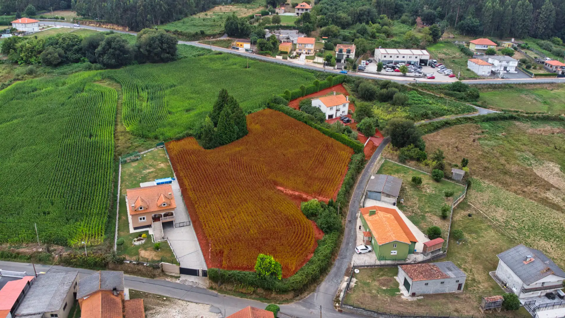 Houses for sale in Abegondo  with Heating, Private garden and Parquet flooring