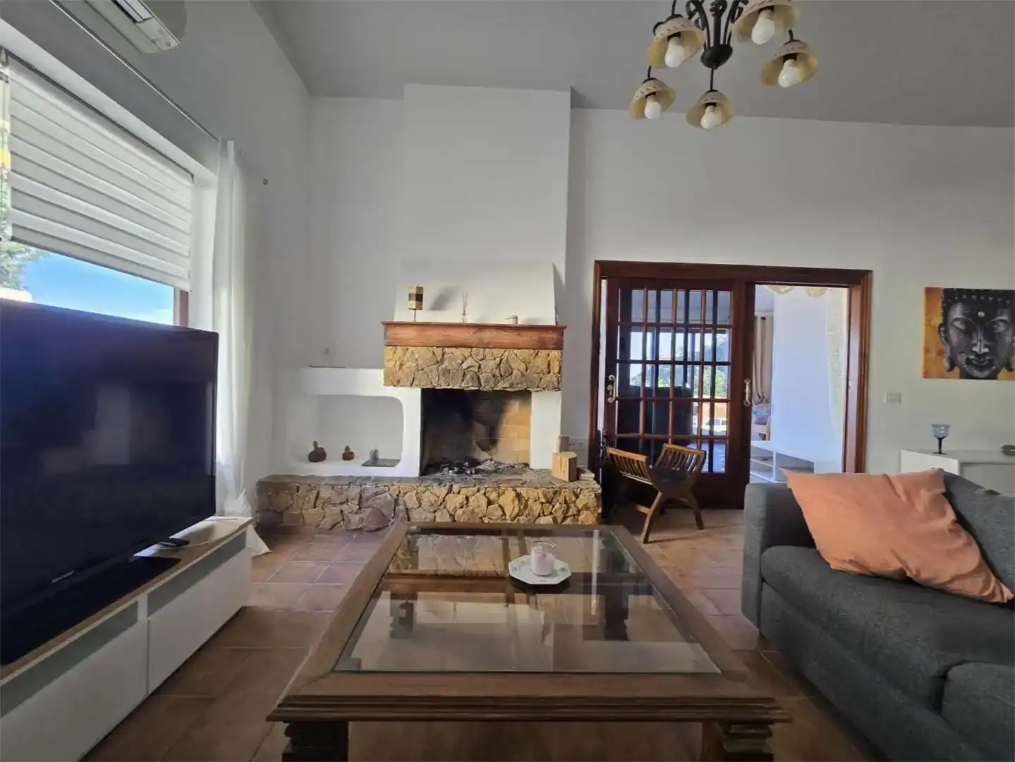 Sala de estar de Piso en venta en El Sauzal con Piscina