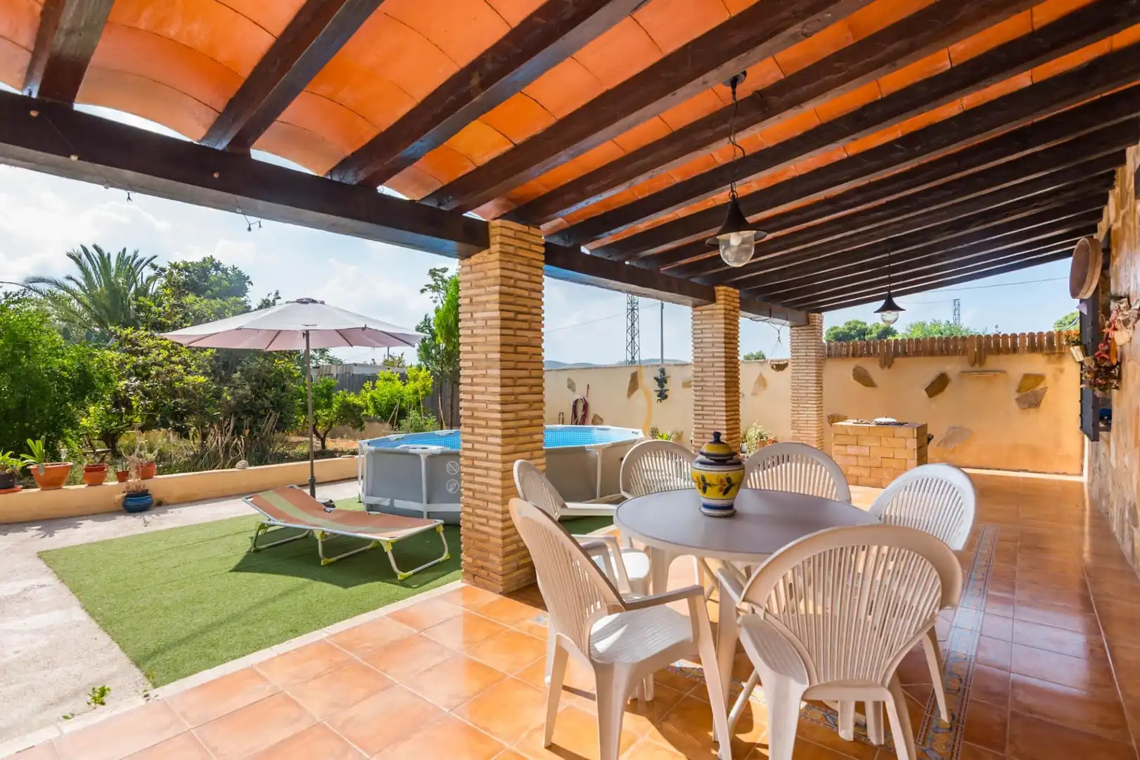 Terrassa de Casa o xalet en venda en Murcia amb Aire condicionat i Balcó