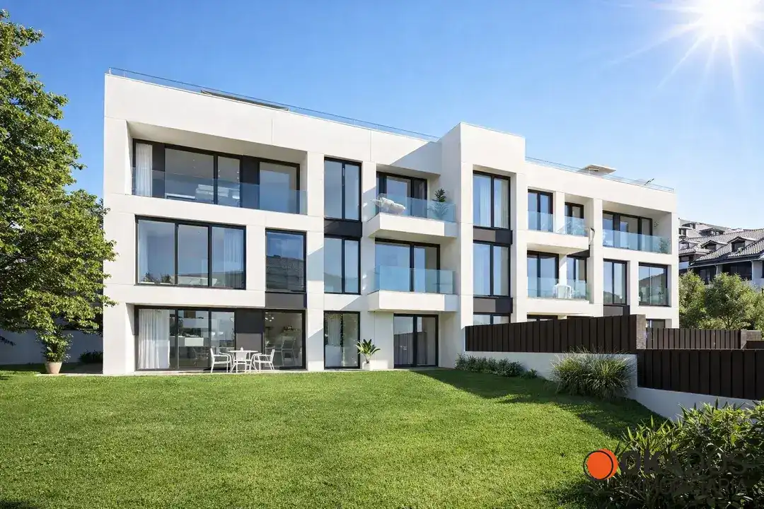 Außenansicht von Maisonette zum Verkauf in Donostia - San Sebastián  mit Heizung, Privatgarten und Terrasse