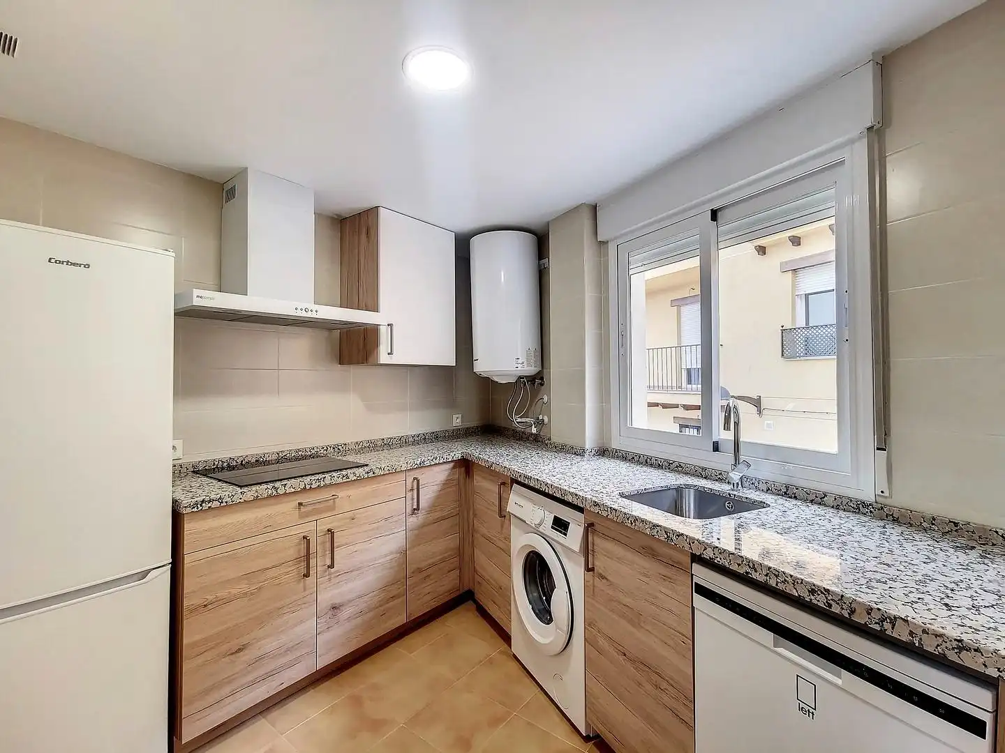 Kitchen of Flat for sale in La Zubia  with Furnished and Balcony