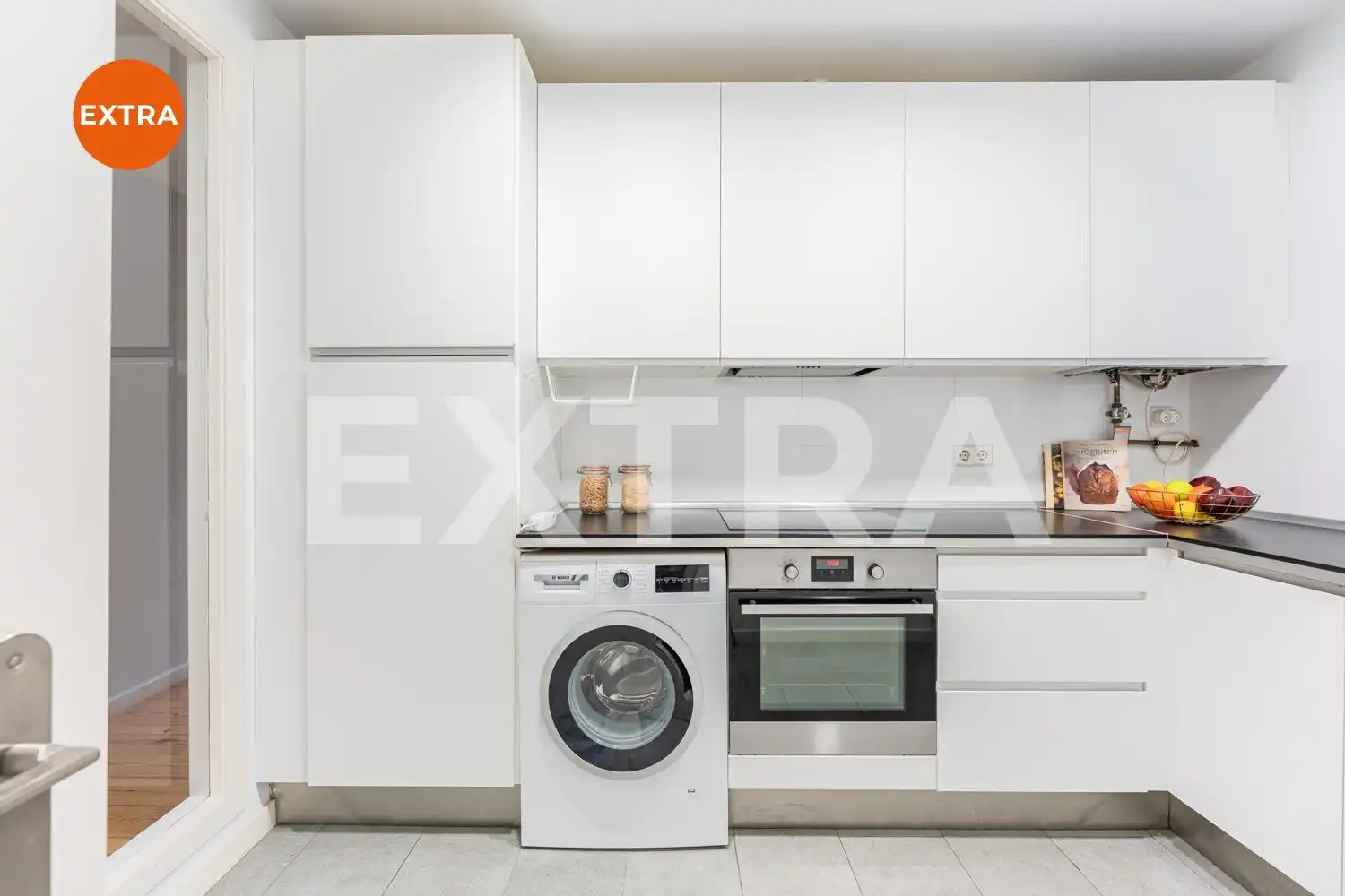 Kitchen of Flat for sale in Madrid  with Air Conditioner, Heating and Terrace