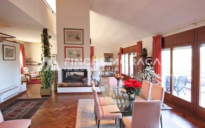 Esszimmer von Haus oder Chalet zum verkauf in Sant Cugat del Vallès mit Heizung, Privatgarten und Terrasse