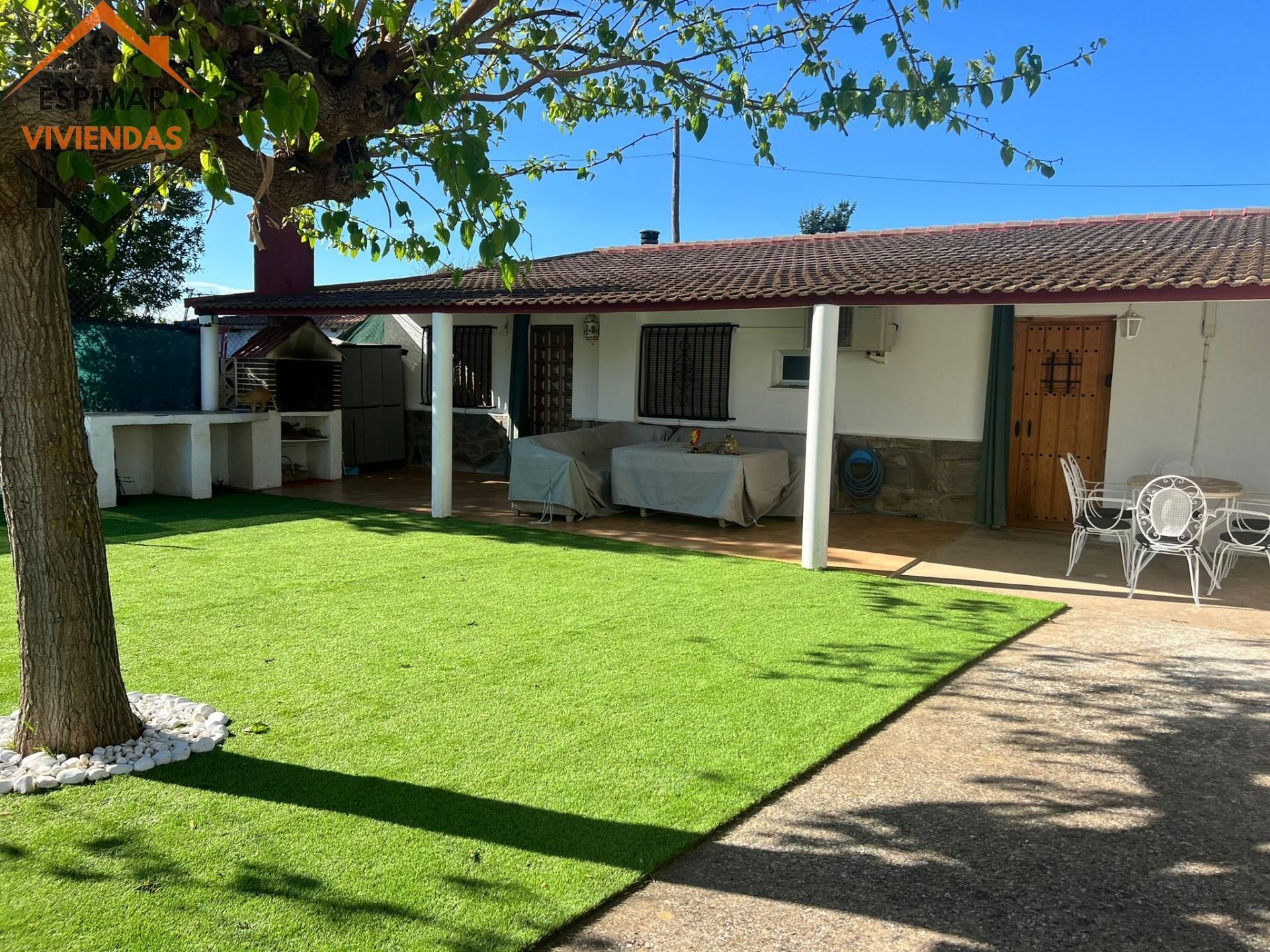 Jardí de Casa o xalet en venda en San Mateo de Gállego amb Aire condicionat, Calefacció i Jardí privat