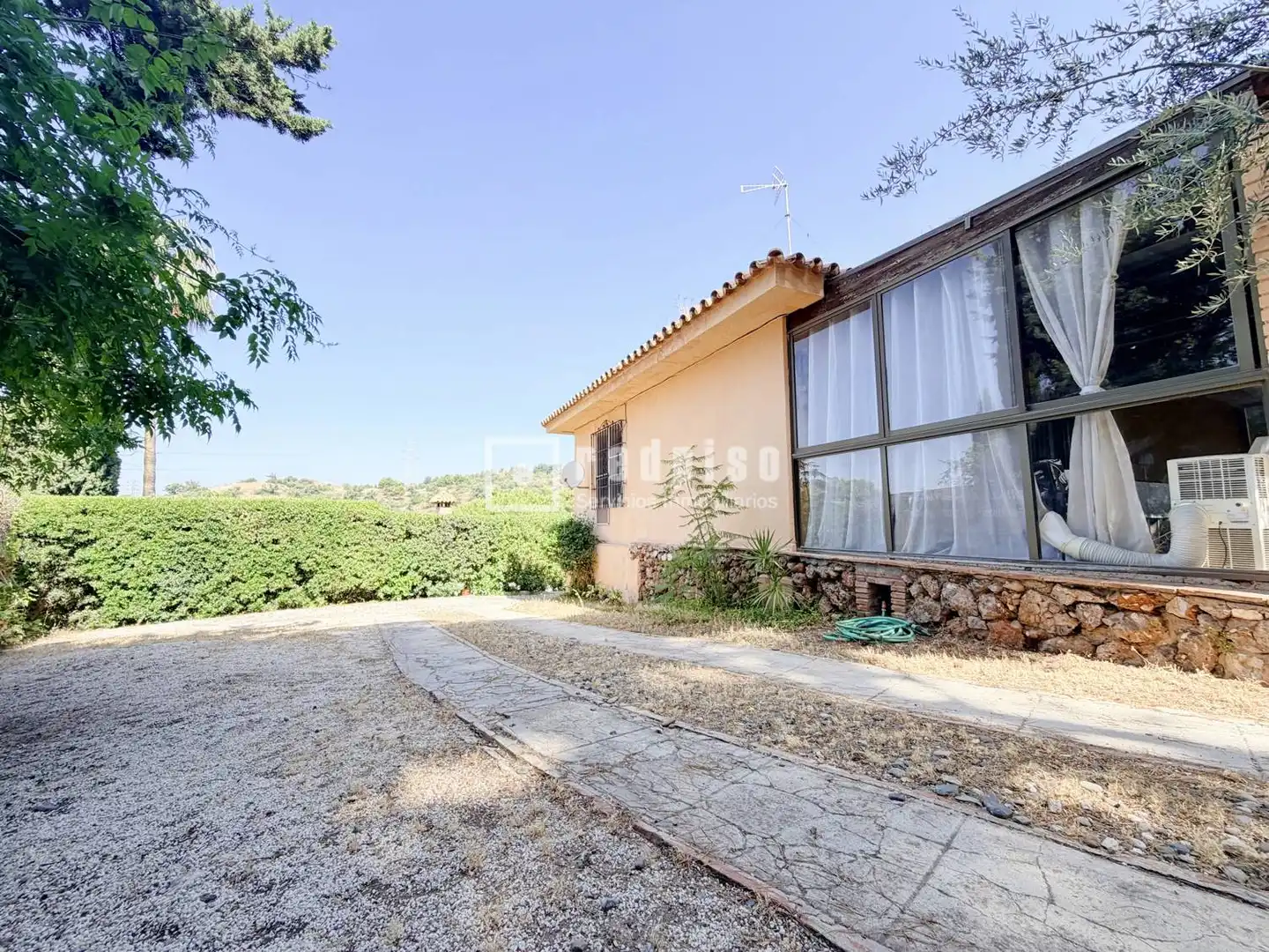 Vista exterior de Casa o chalet en venta en Málaga con Aire acondicionado, Jardín privado y Terraza