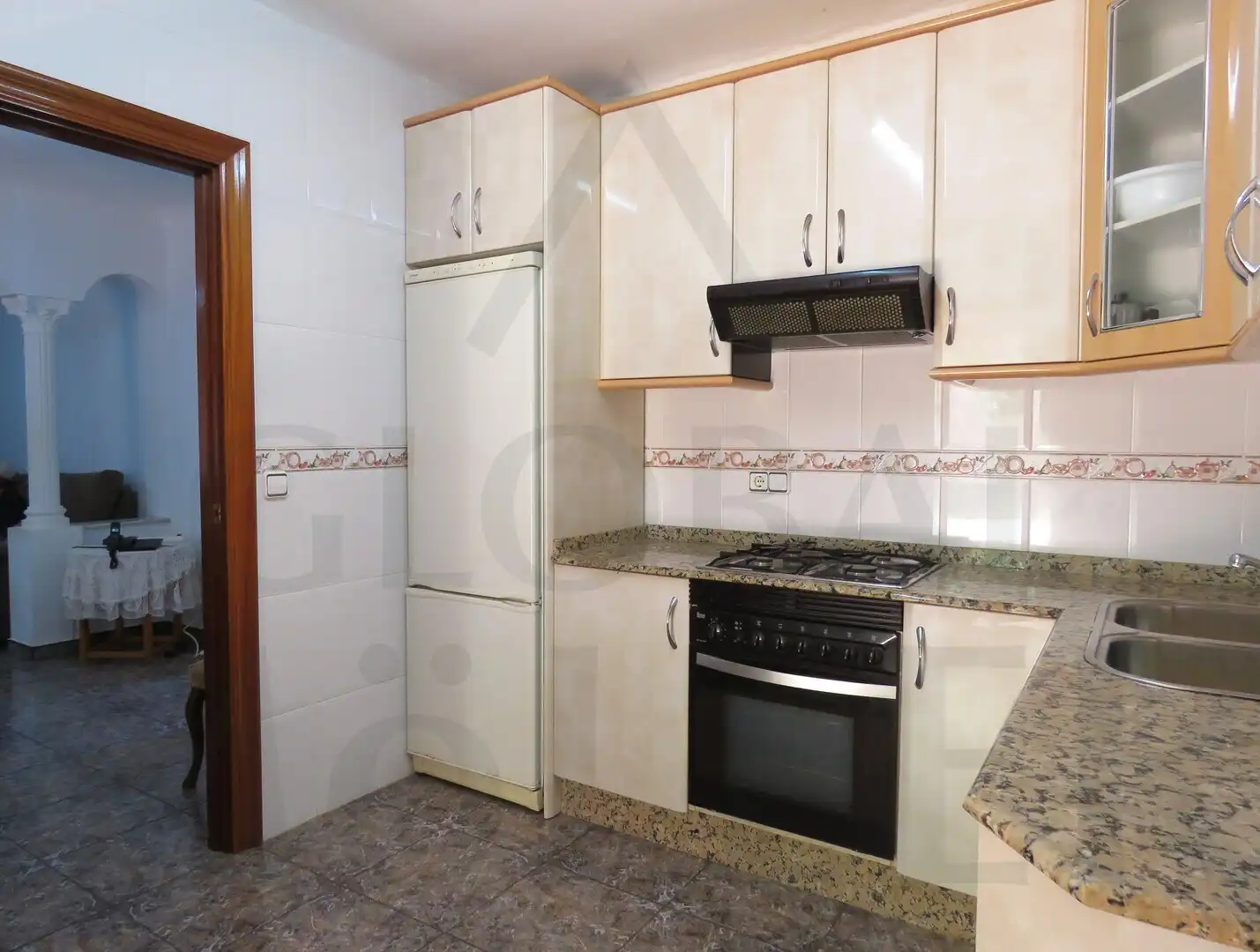 Cocina de Casa o chalet en venta en Cartagena con Aire acondicionado, Jardín privado y Amueblado
