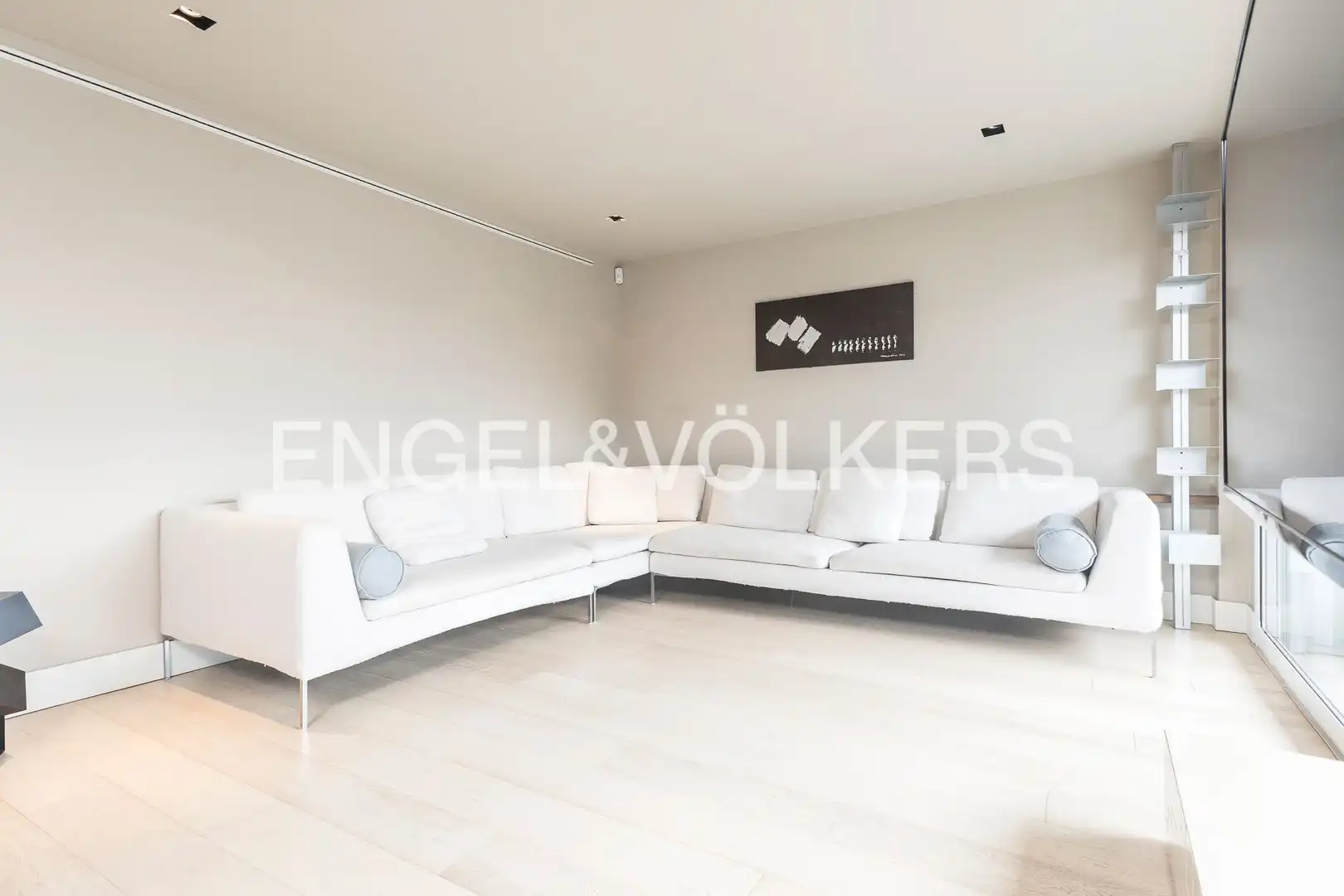 Sala de estar de Piso en venta en Sarrià - Sant Gervasi