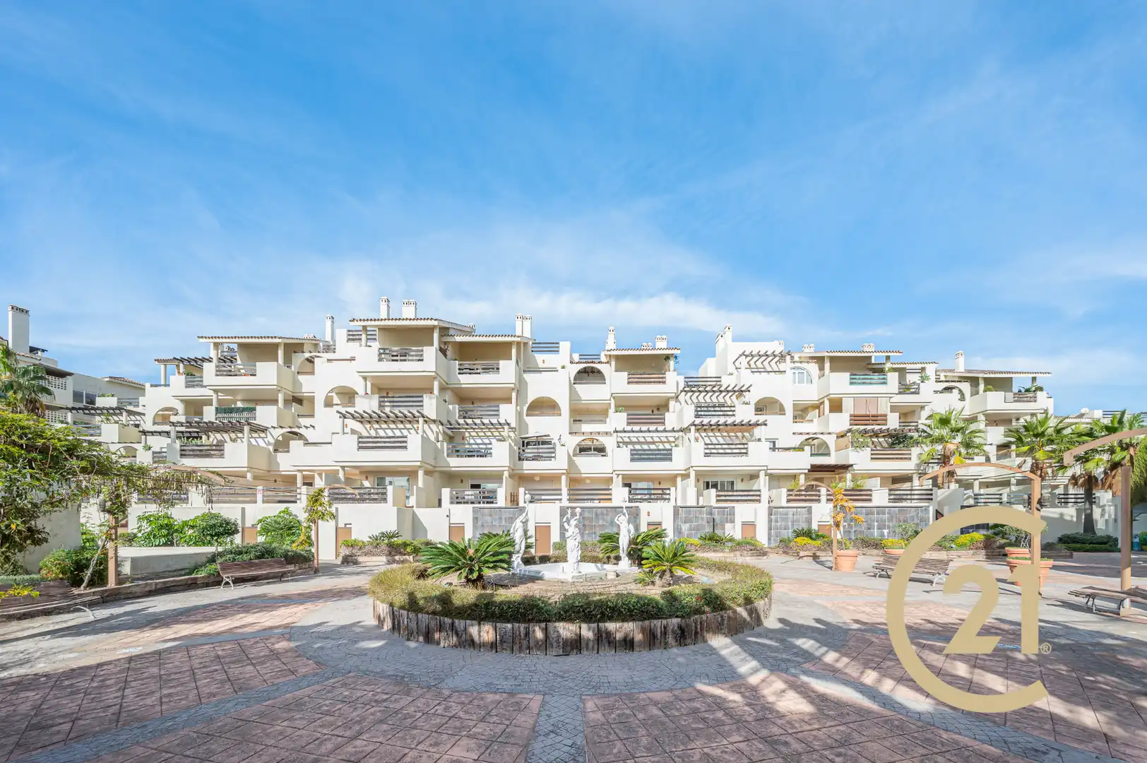 Exterior view of Buildings for sale in Estepona  with Community pool