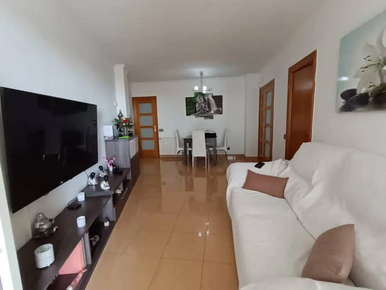 Sala de estar de Piso en venta en Esplugues de Llobregat con Terraza y Balcón