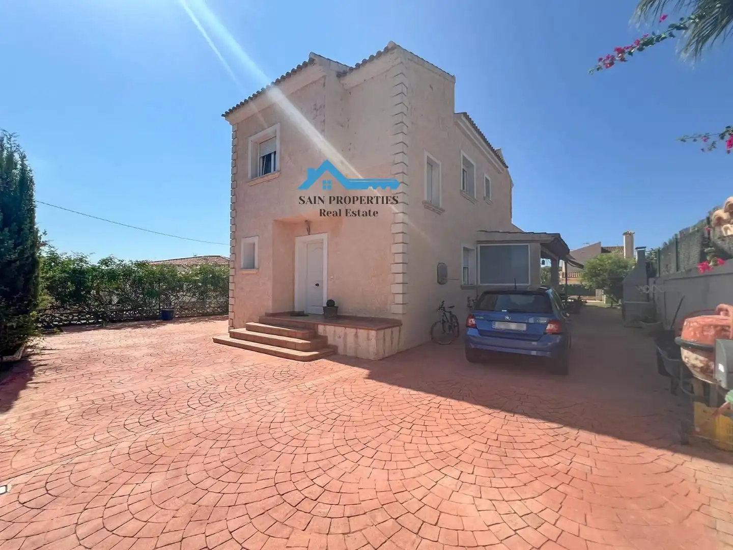 Vista exterior de Casa o chalet en venta en La Nucia con Aire acondicionado, Jardín privado y Terraza