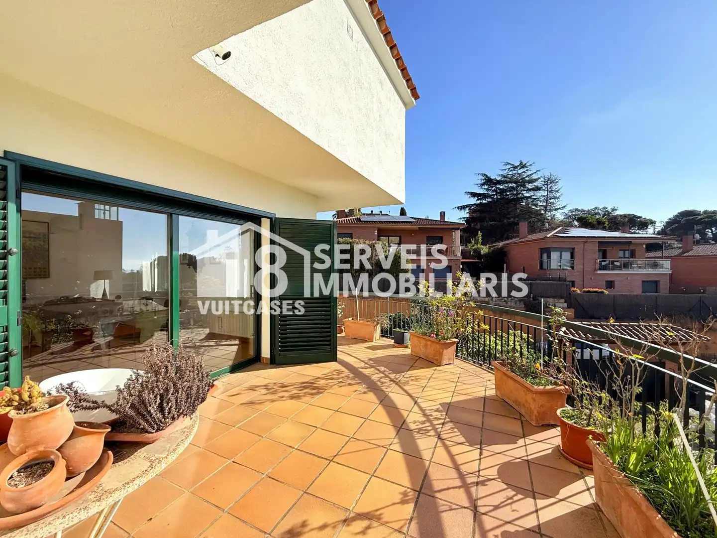Terraza de Casa o chalet en venta en Sant Vicenç de Montalt con Calefacción, Jardín privado y Piscina