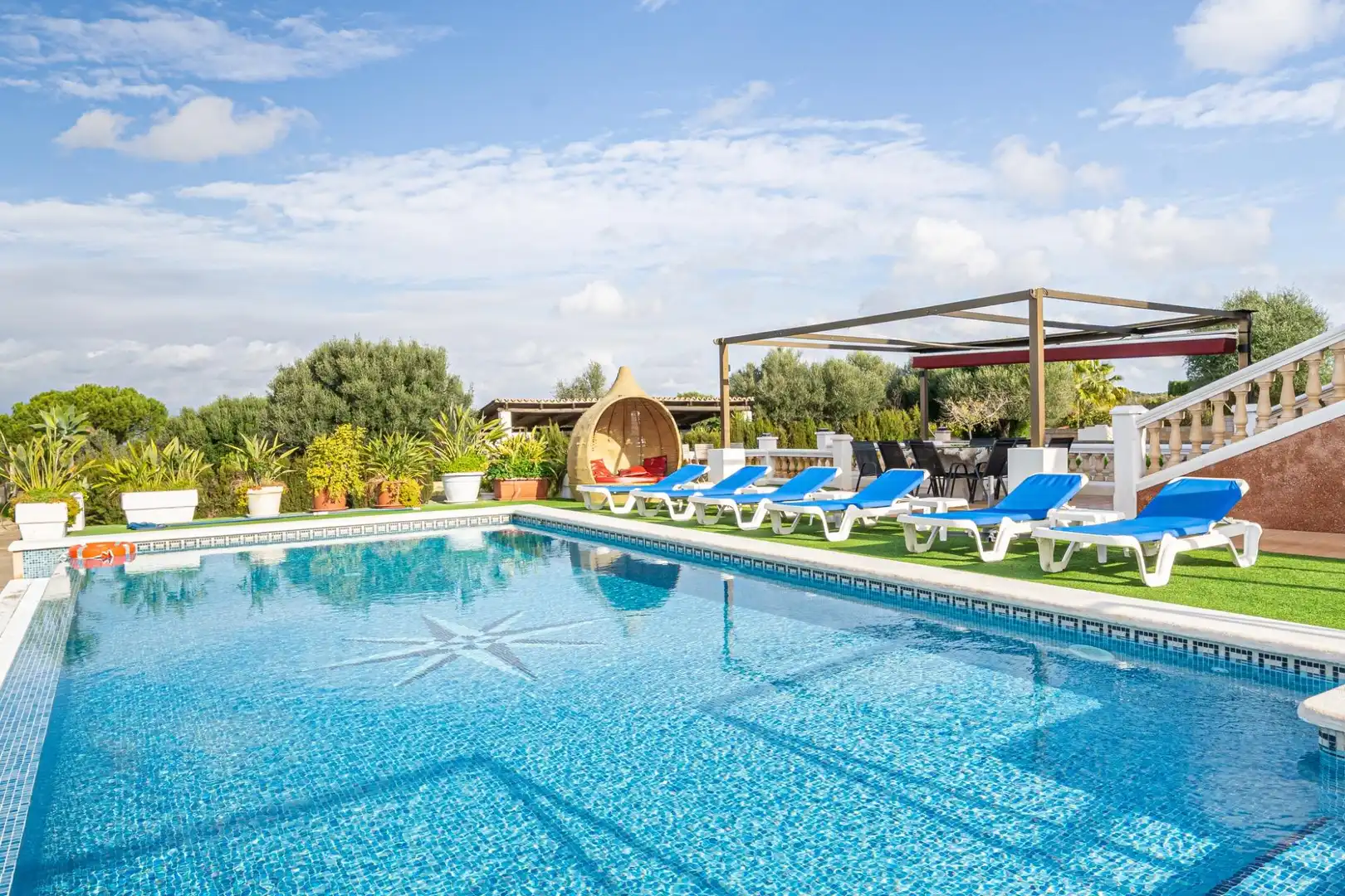 Piscina de Casa o chalet en venta en  Palma de Mallorca con Aire acondicionado, Calefacción y Jardín privado