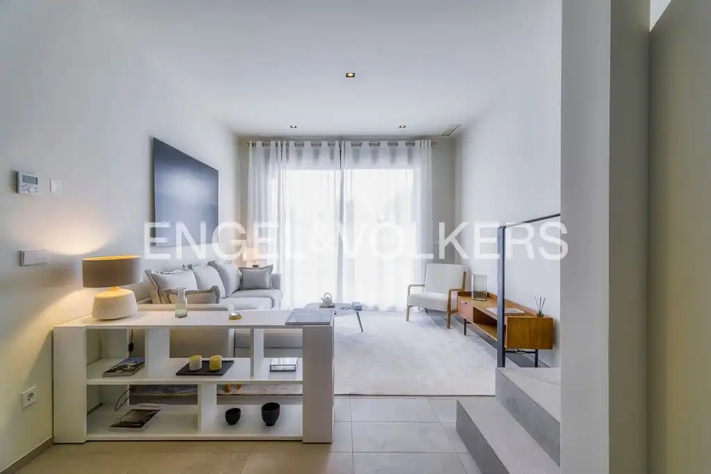 Sala de estar de Casa o chalet en venta en Pilar de la Horadada con Aire acondicionado, Calefacción y Jardín privado