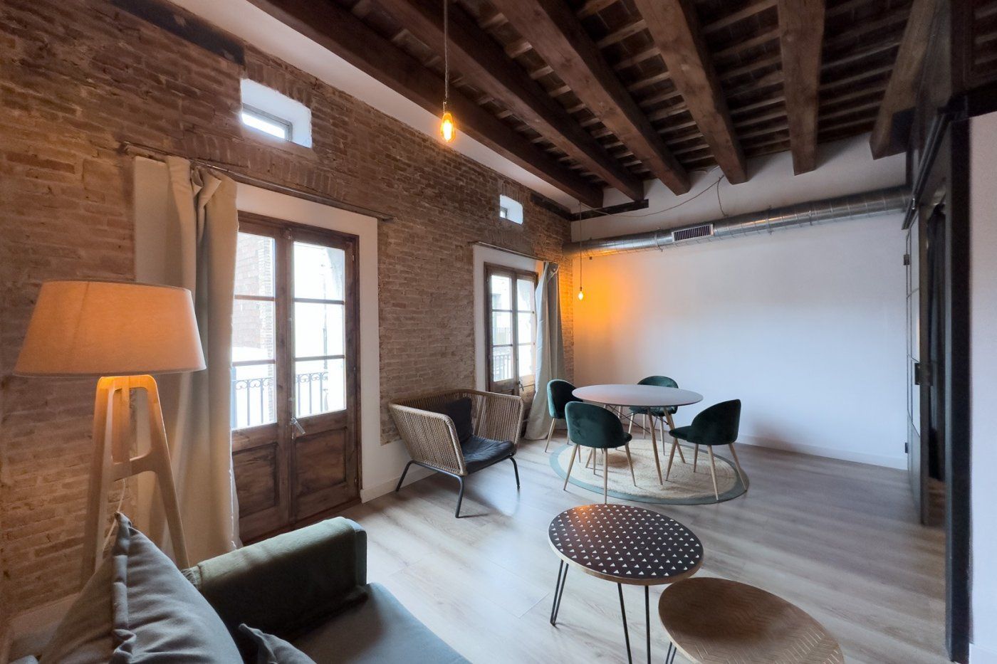 Sala d'estar de Apartament en venda en  Barcelona Capital amb Aire condicionat, Calefacció i Terrassa