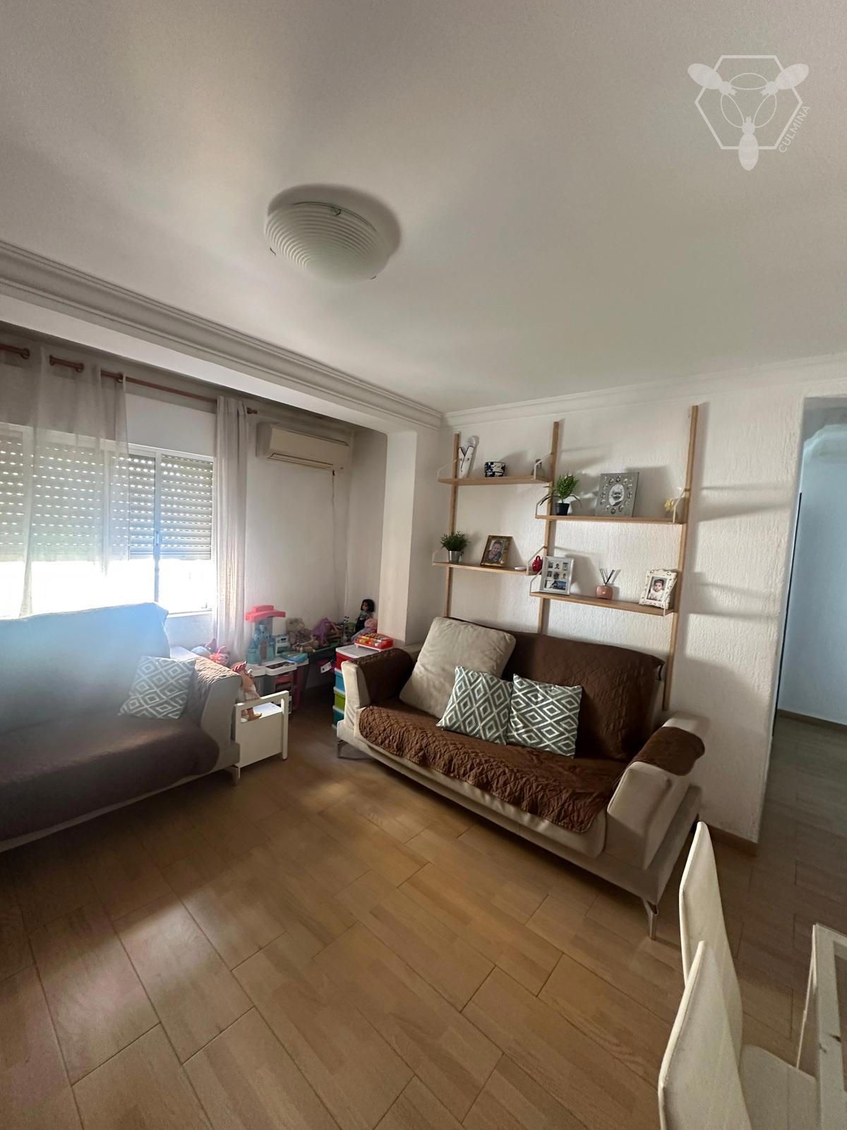 Living room of Flat for sale in  Huelva Capital  with Air Conditioner, Terrace and Storage room