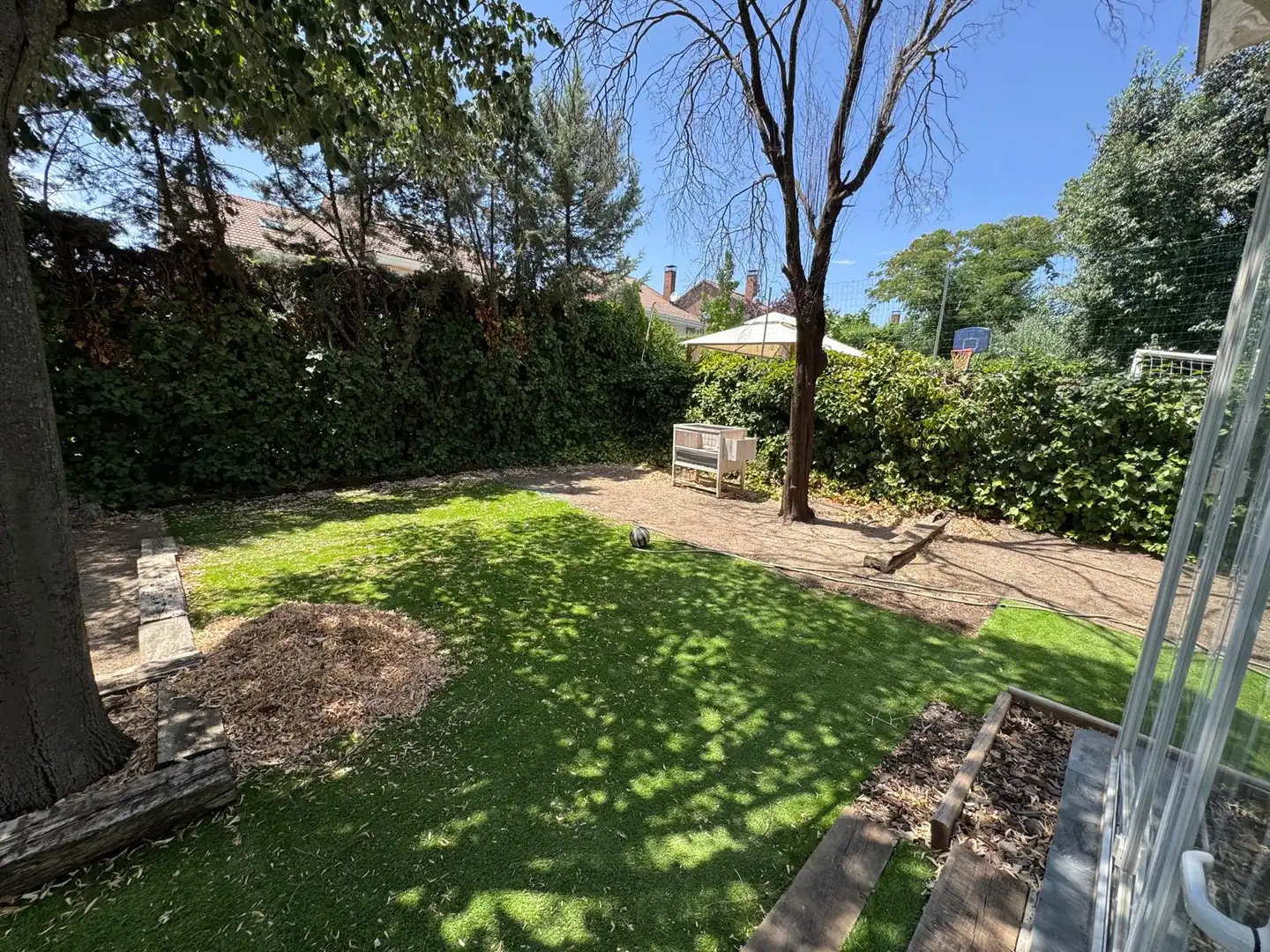 Garden of Detached homes for sale in Galapagar  with Air Conditioner, Heating and Private garden