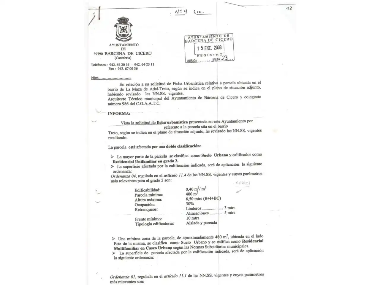 Terreno residencial en venta en Bárcena de Cicero, imagen 4