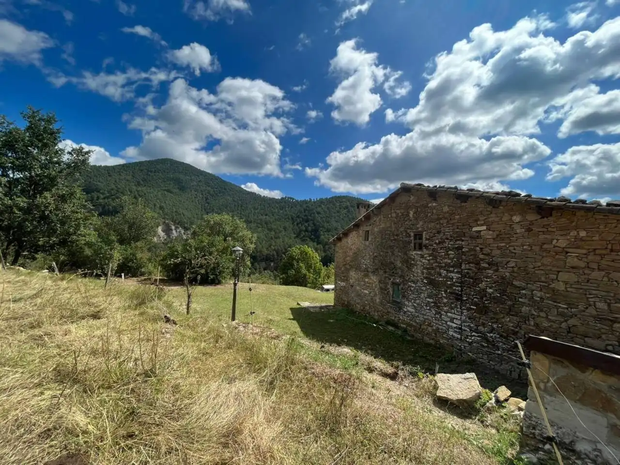 Vista exterior de Casa o chalet de alquiler en Vilada con Jardín privado