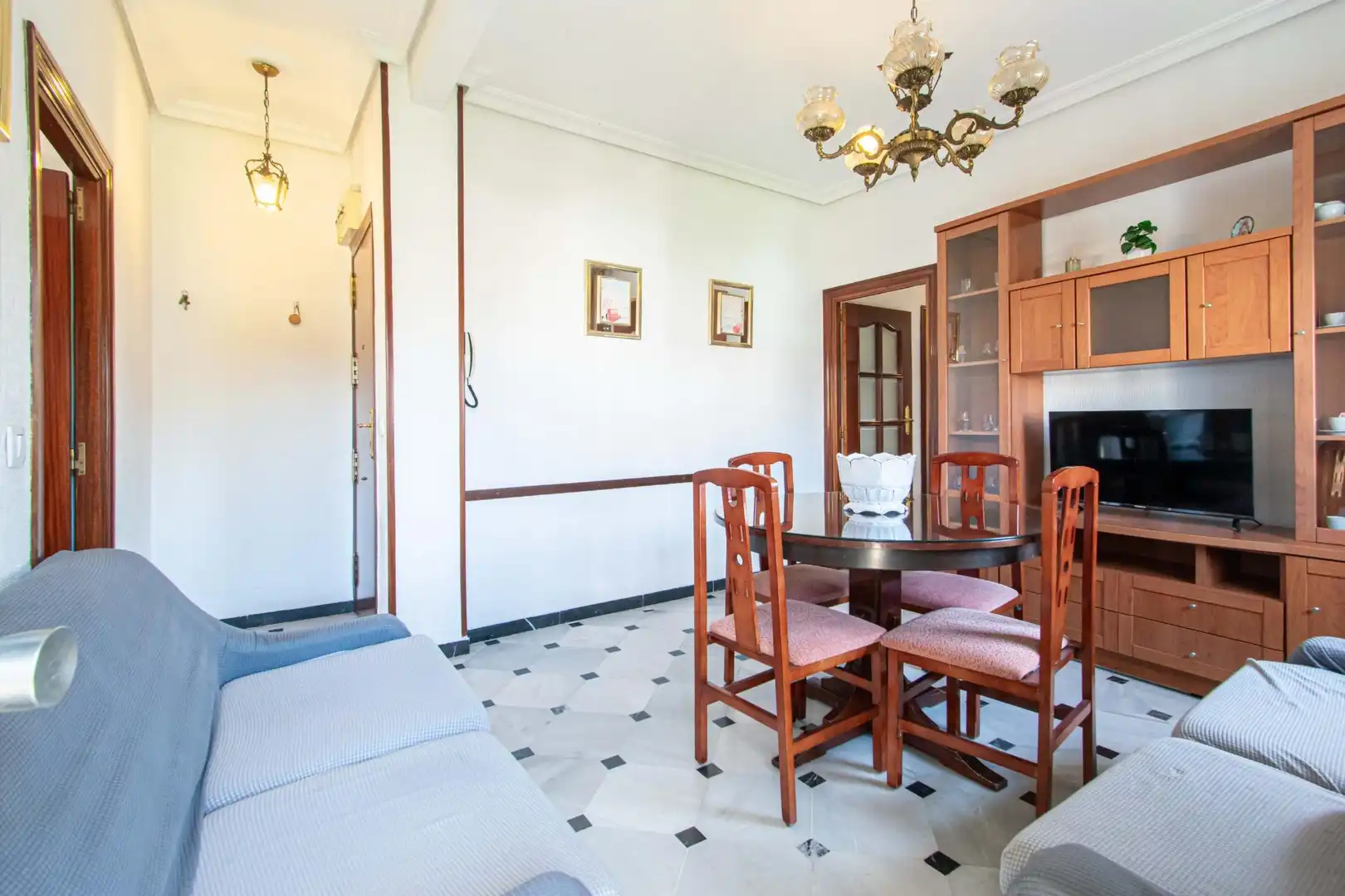 Dining room of Flat for sale in Sevilla  with Air Conditioner, Heating and Terrace