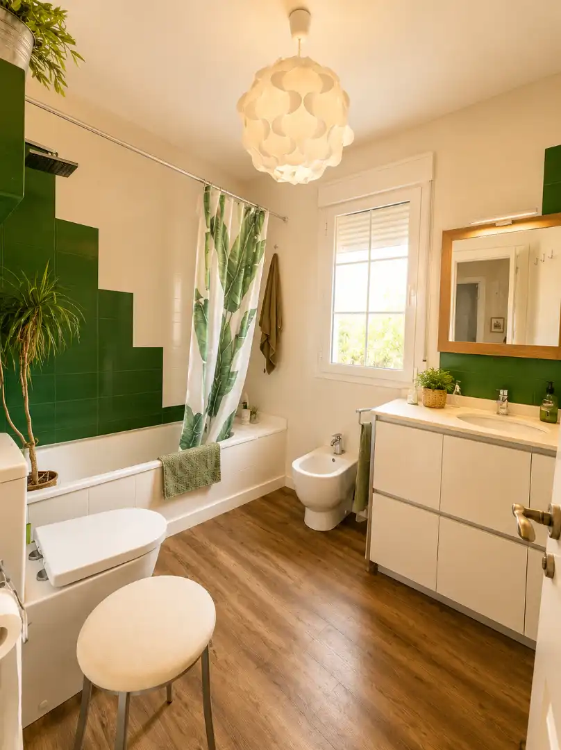 Baño de Casa o chalet en venta en Tomelloso con Aire acondicionado, Calefacción y Parquet
