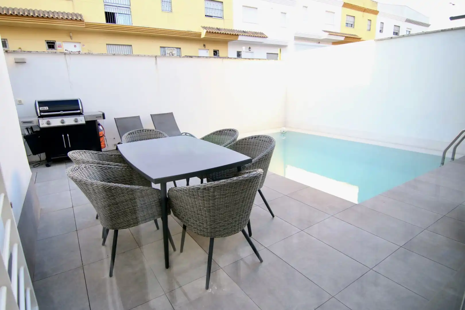Terrace of Detached homes for sale in Mairena del Aljarafe  with Air Conditioner, Terrace and Storage room